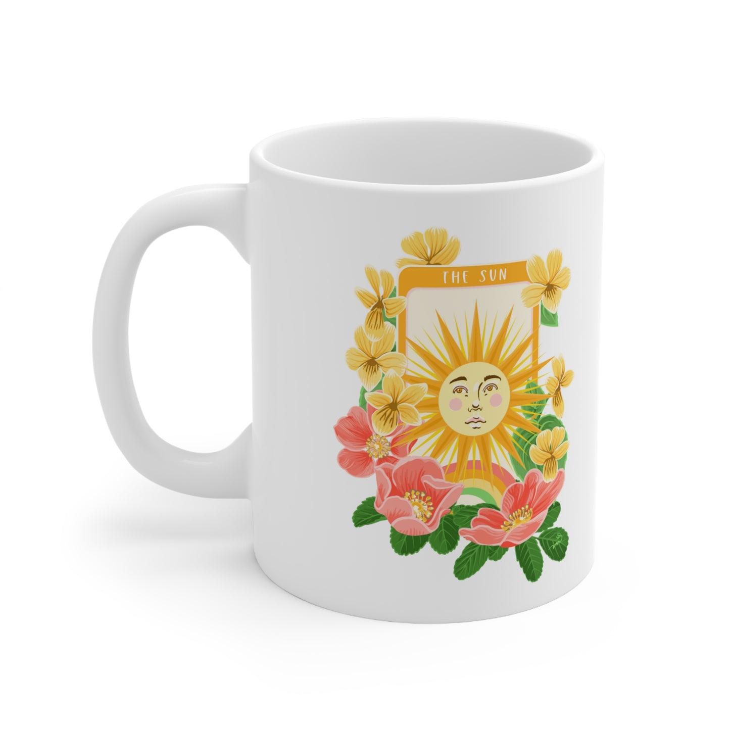 The Sun Tarot Ceramic Mug 11oz