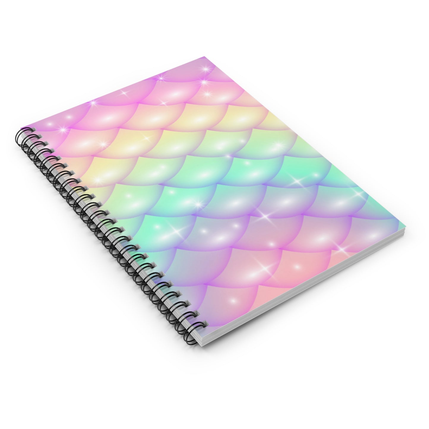 🧜‍♀️  Mermaid Spiral Notebook - Ruled Line