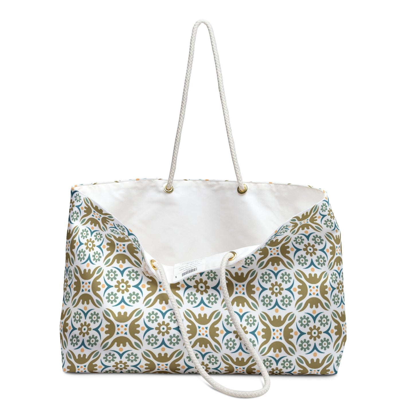 Retro Tile Weekender Bag