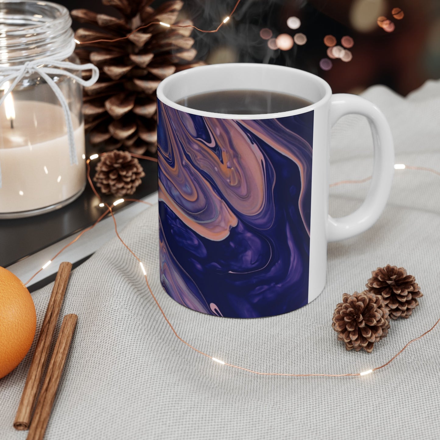 Chromatic Fusion Ceramic Mug 11oz