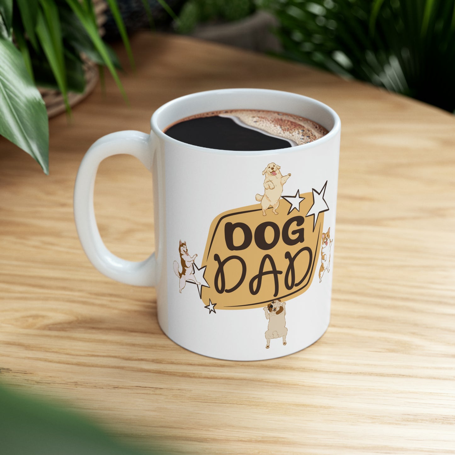 DOG DAD Ceramic Mug 11oz