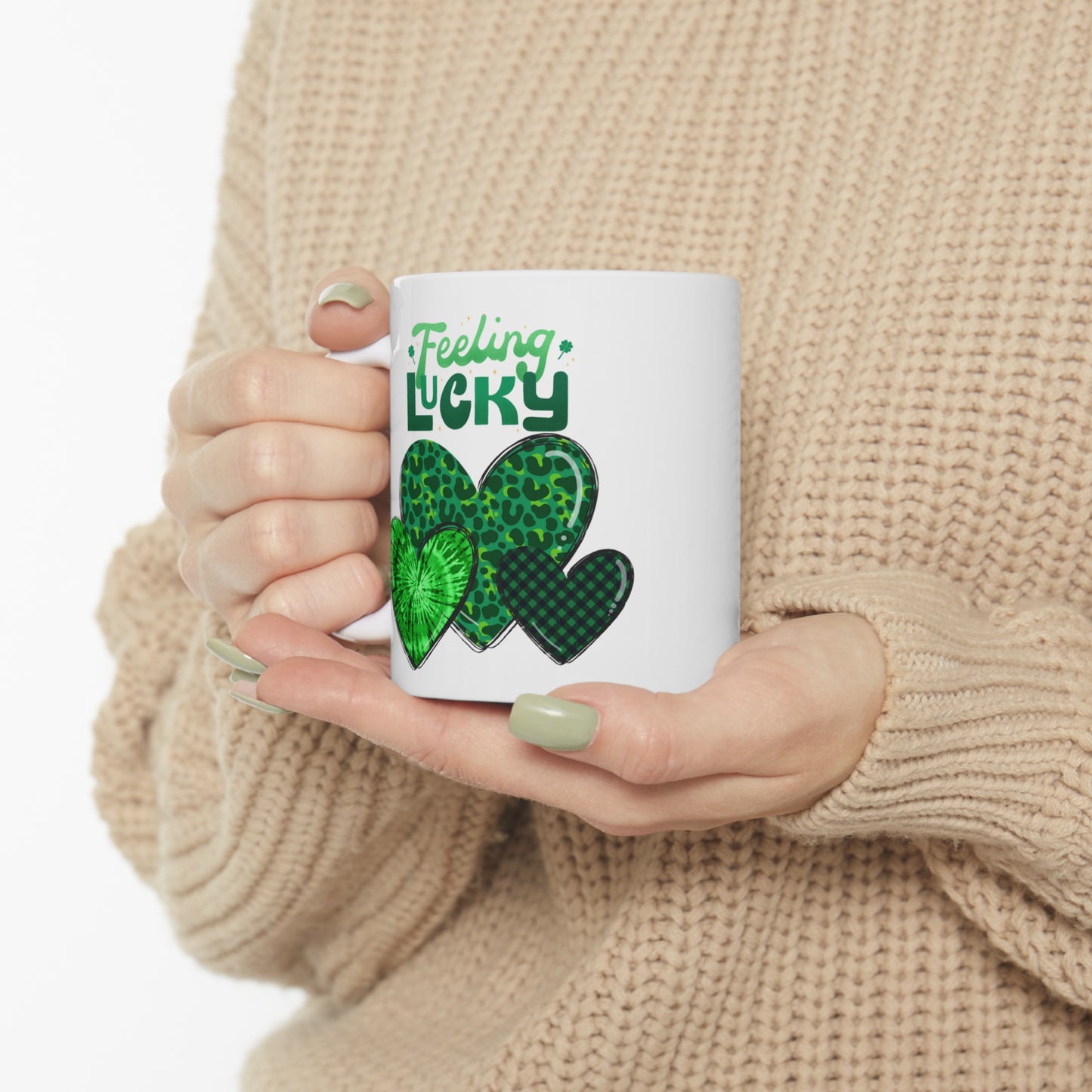 Feeling Lucky St. Patrick's Day Ceramic Mug 11oz