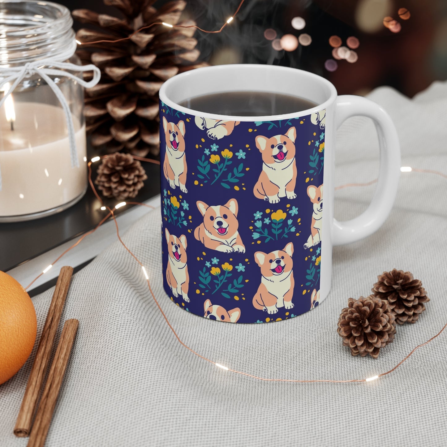 Corgi Love Ceramic Mug 11oz