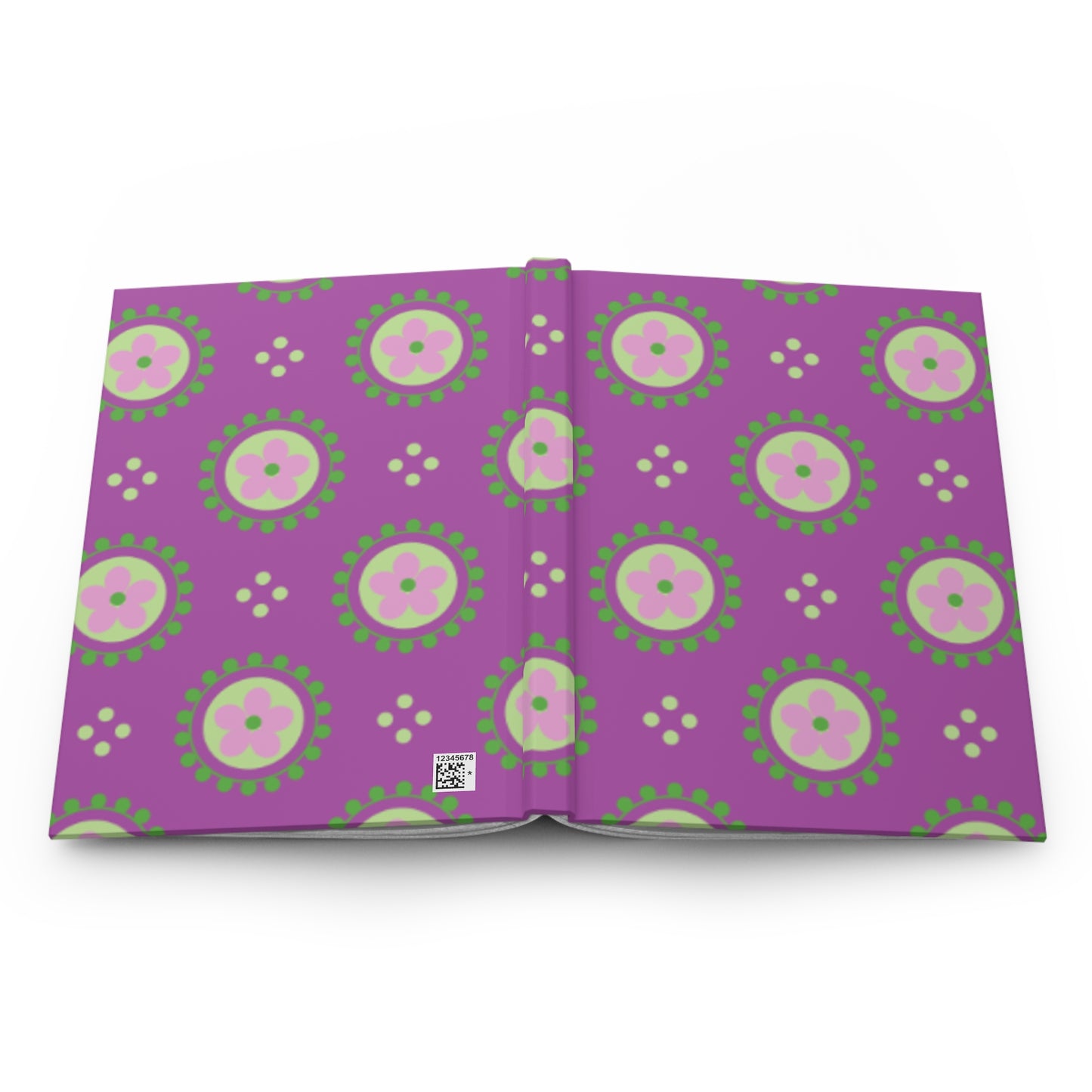 Purple Pink Magenta Hardcover Journal Matte