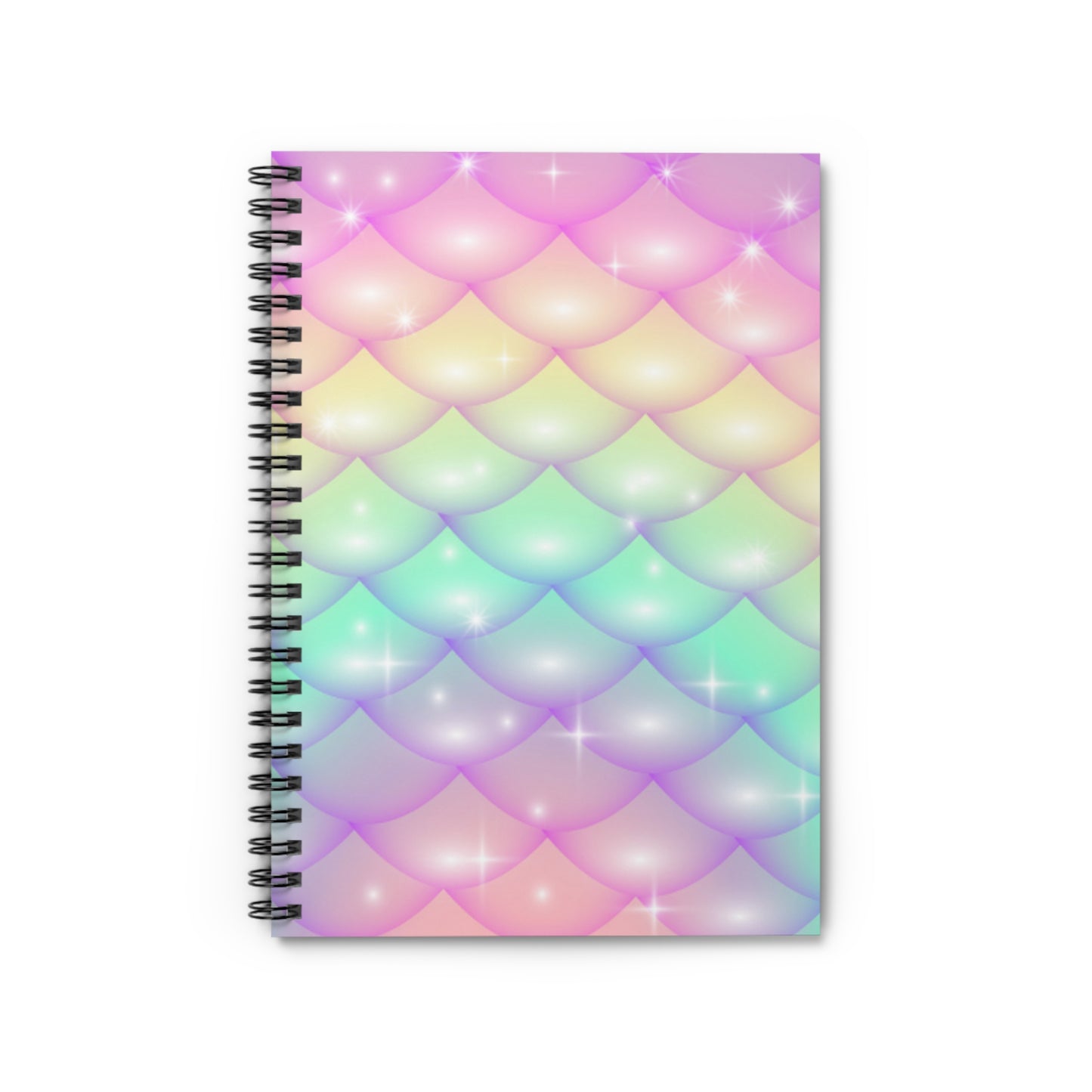 🧜‍♀️  Mermaid Spiral Notebook - Ruled Line