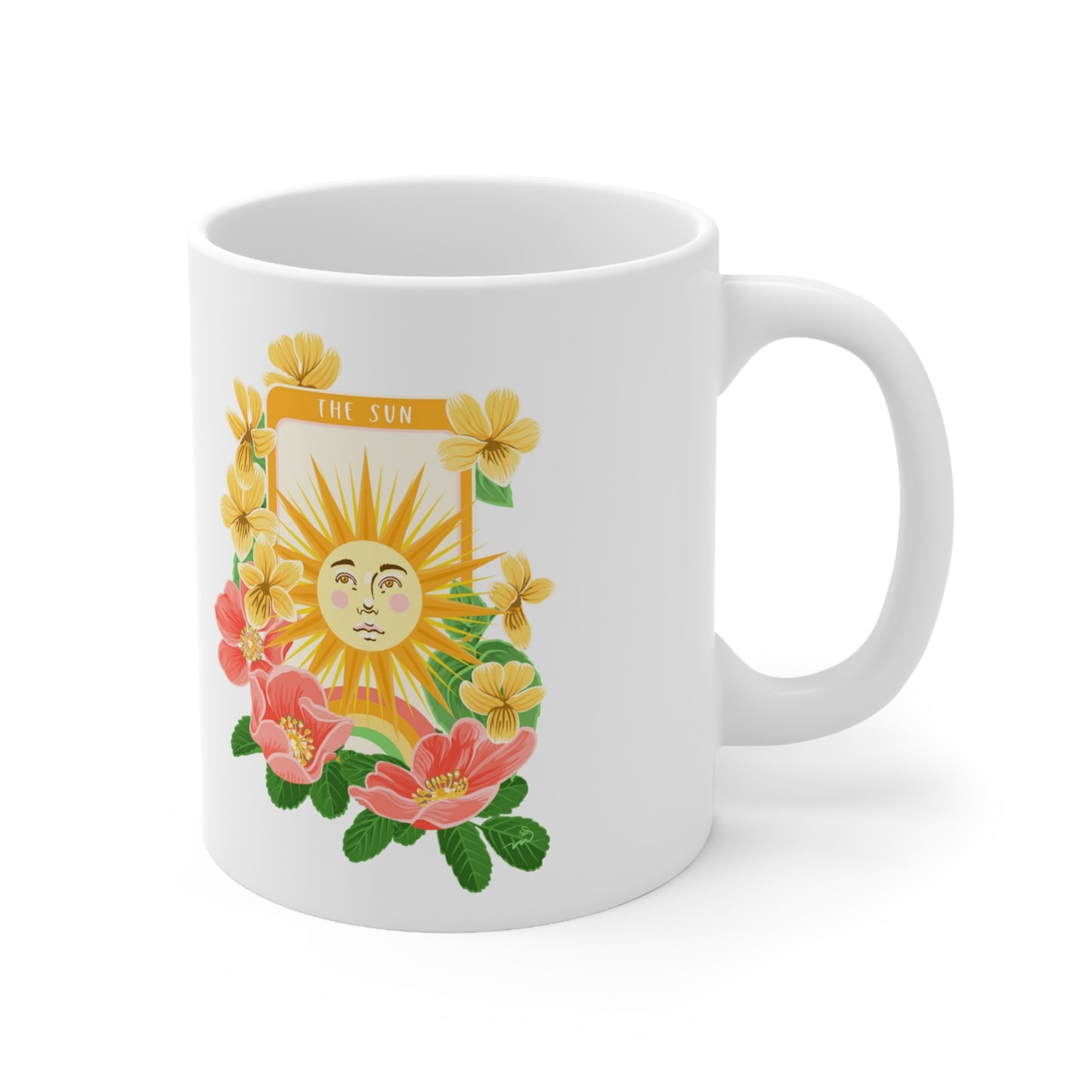 The Sun Tarot Ceramic Mug 11oz