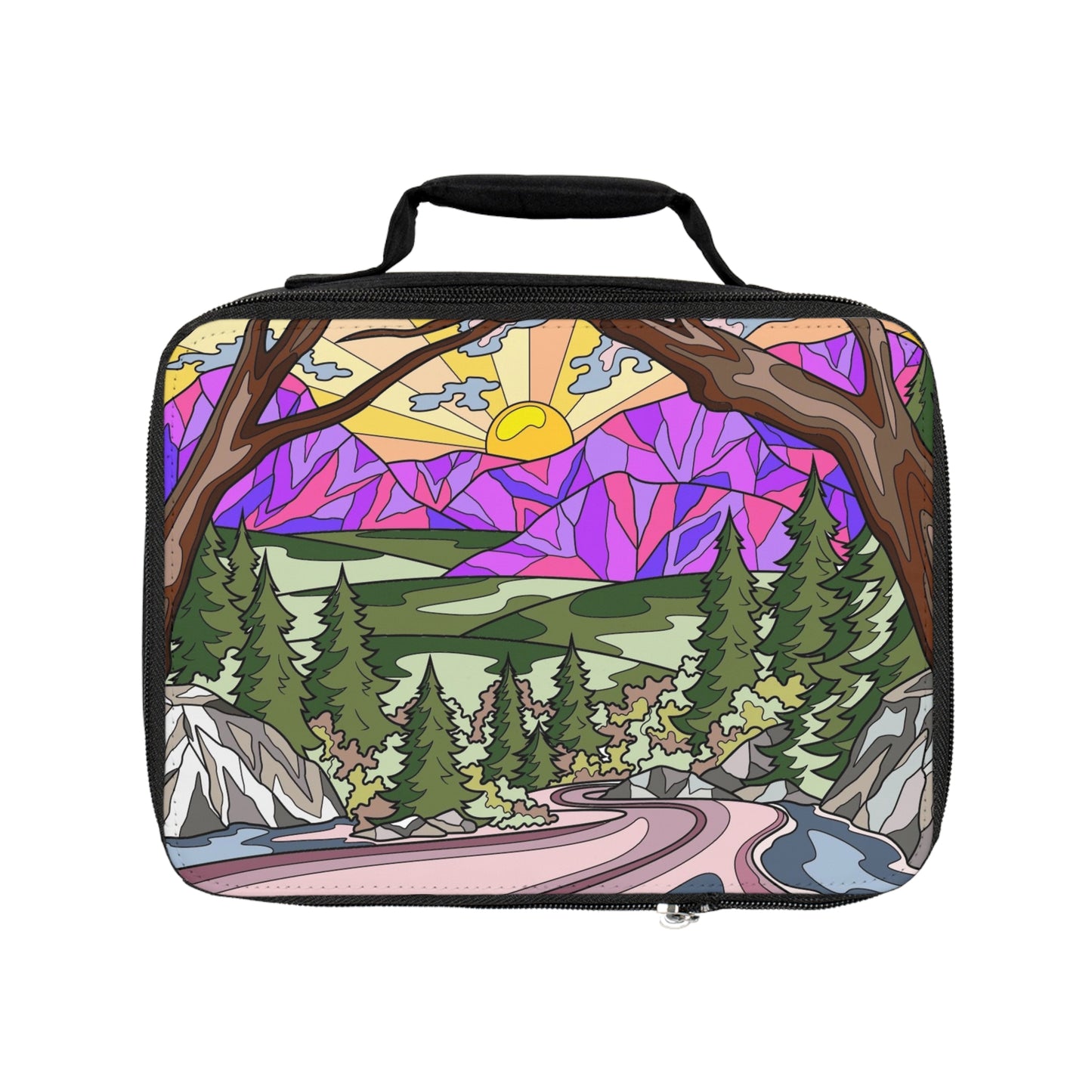 Forest Sunrise Lunch Bag