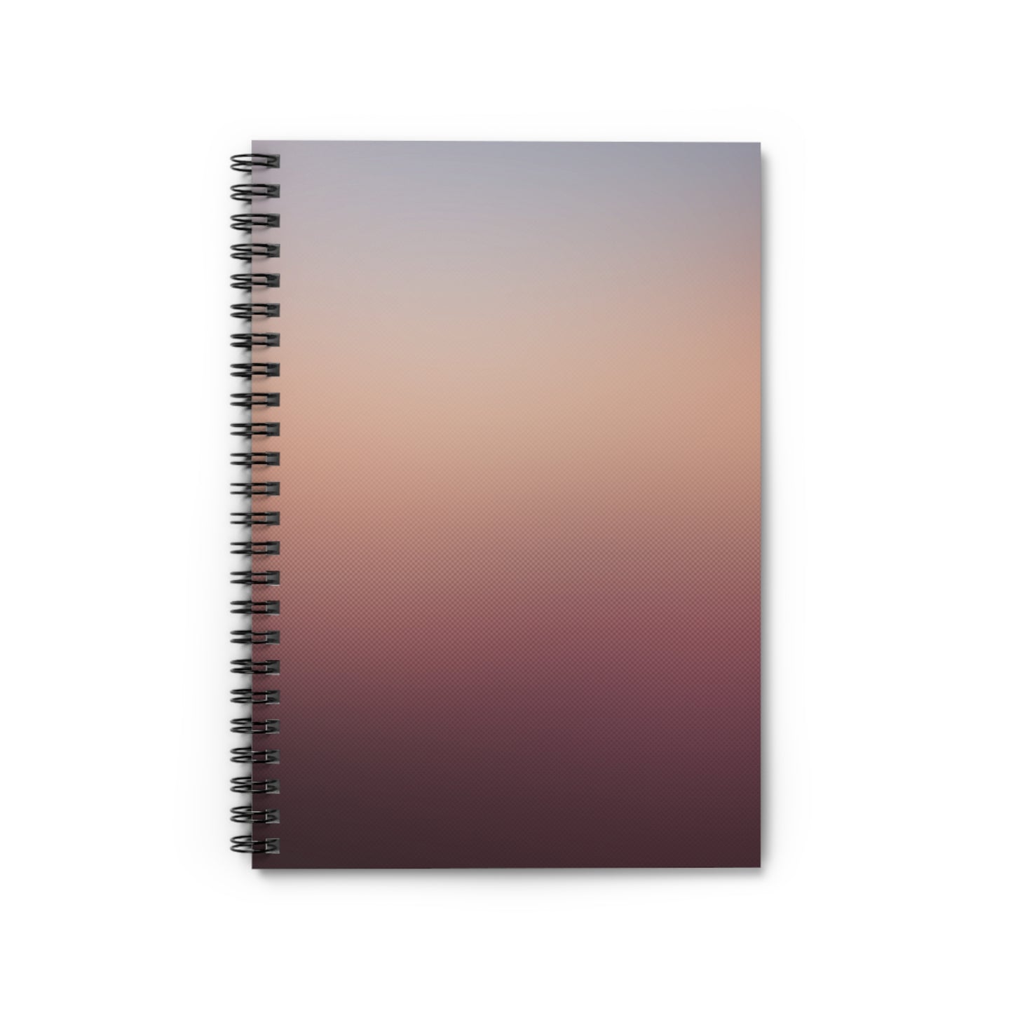 🟫 Layered Brown Spiral Notebook - Ruled Line