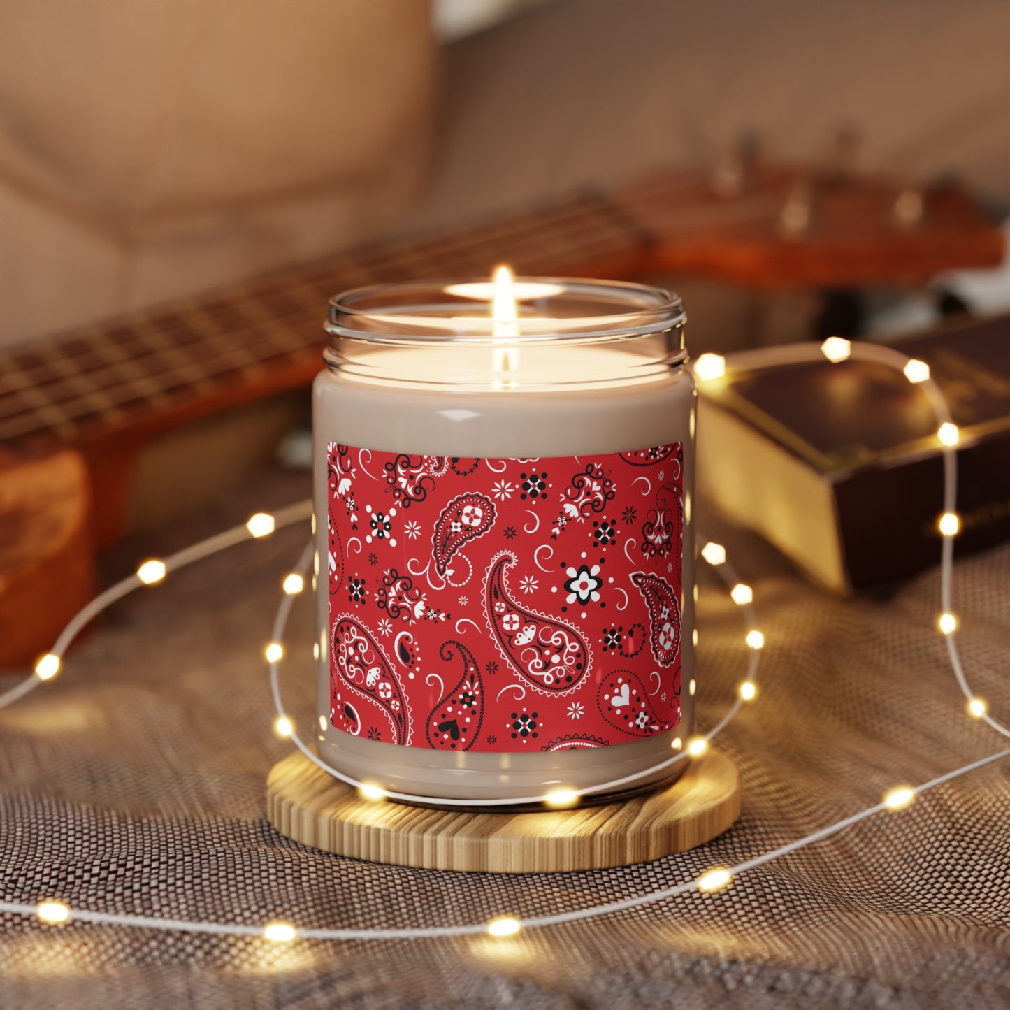 That One Red Bandana Scented Soy Candle, 9oz