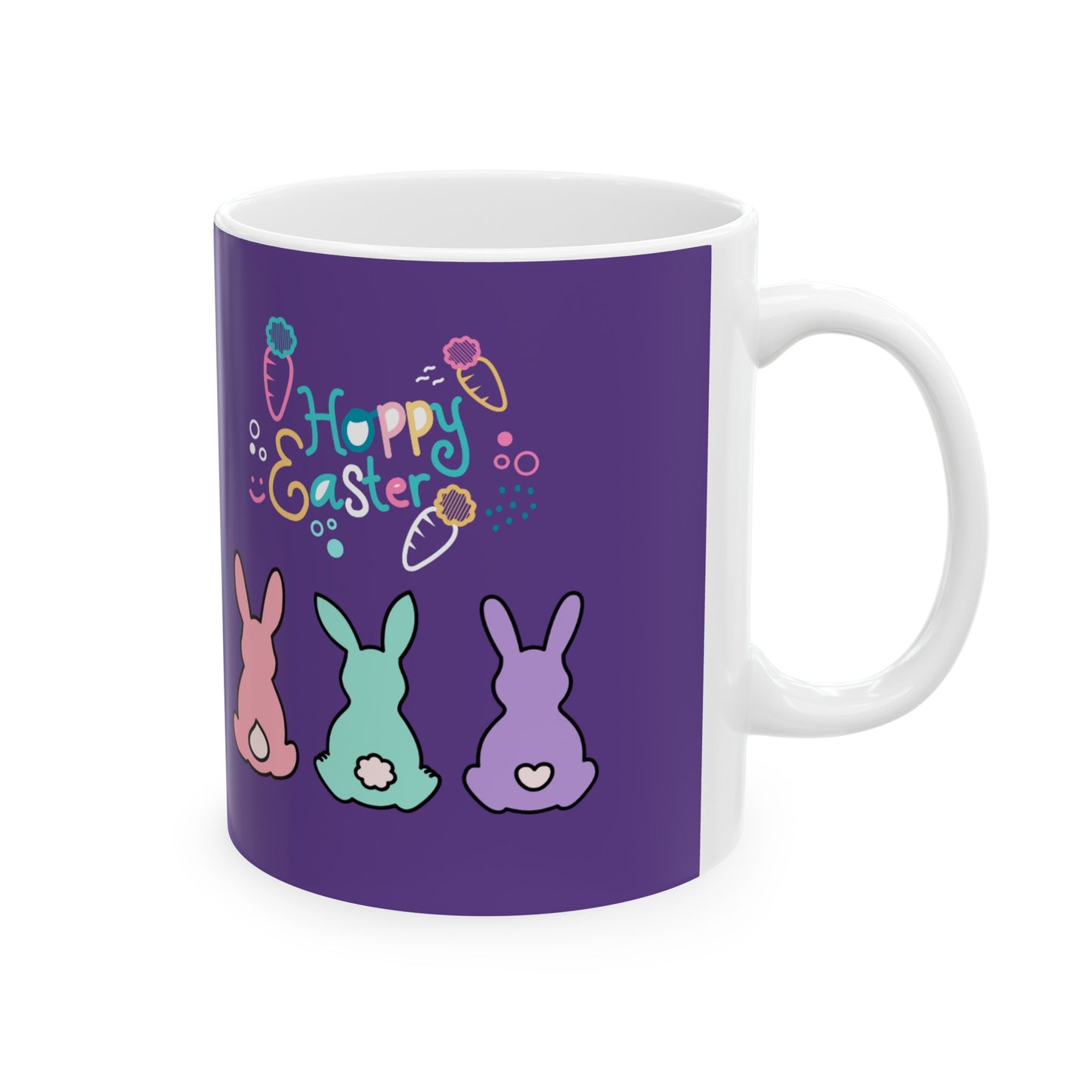 🥕 Hoppy Easter Ceramic Mug 11oz