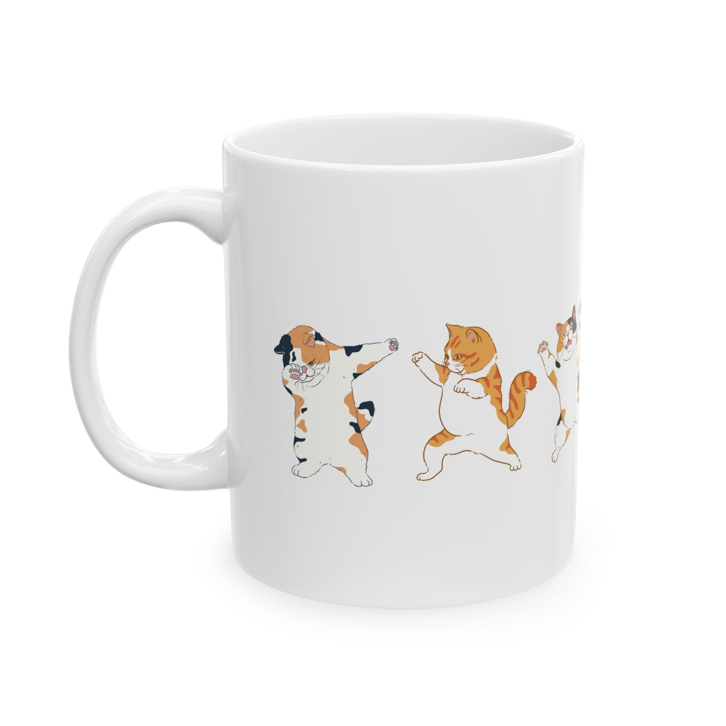 😹 Crazy Kitty Ceramic Mug 11oz