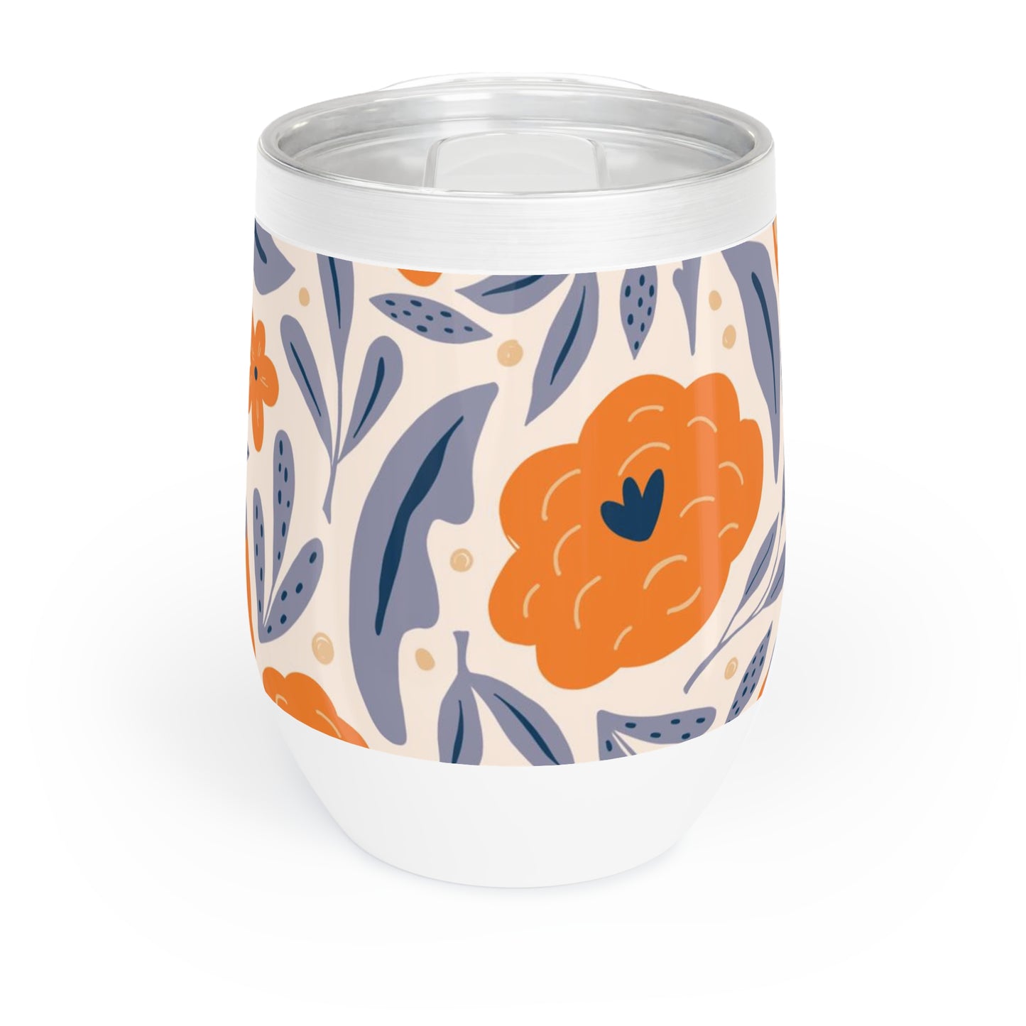 Orange Blossom Chill Wine Tumbler