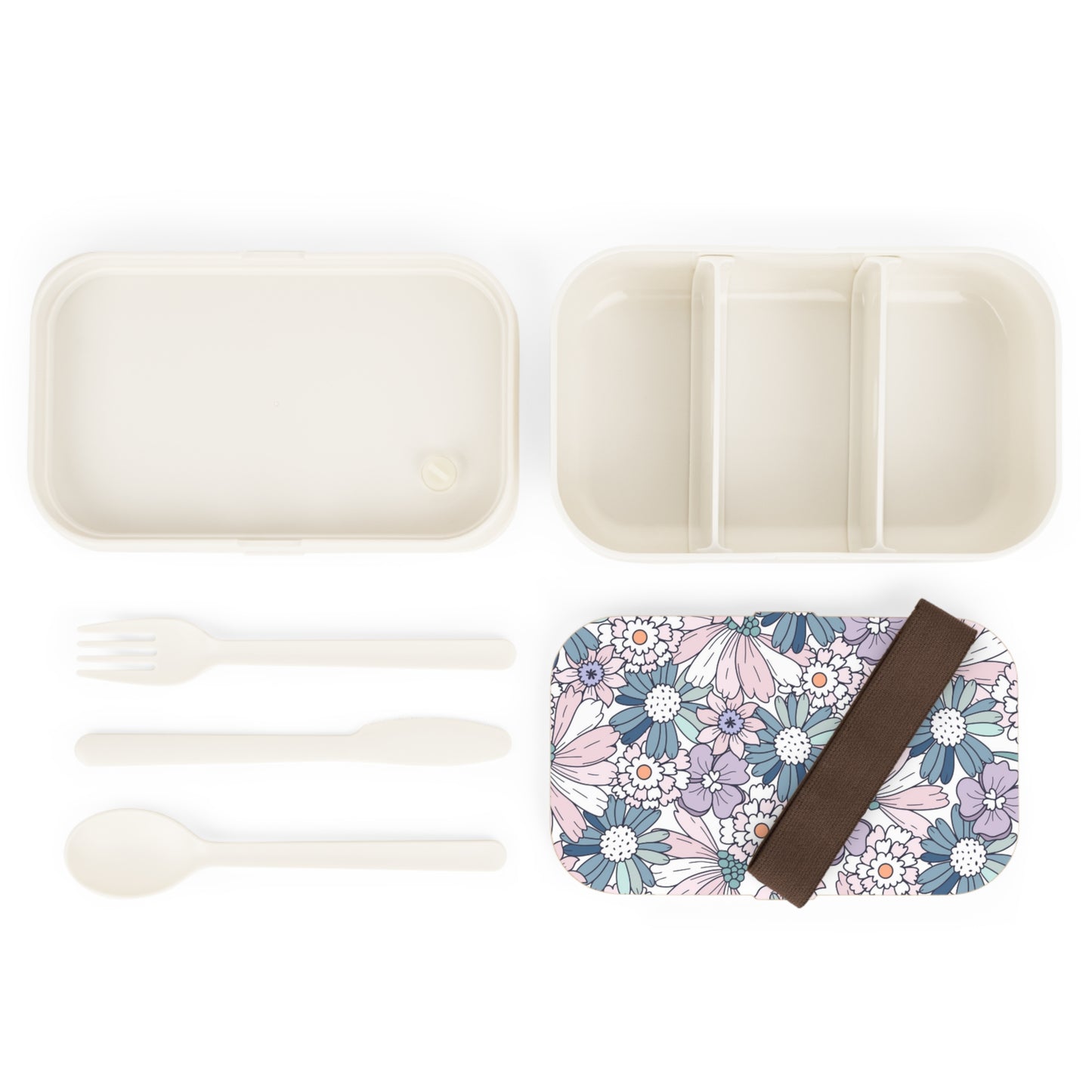 BPA Free Spring Blossoms Bento Lunch Box