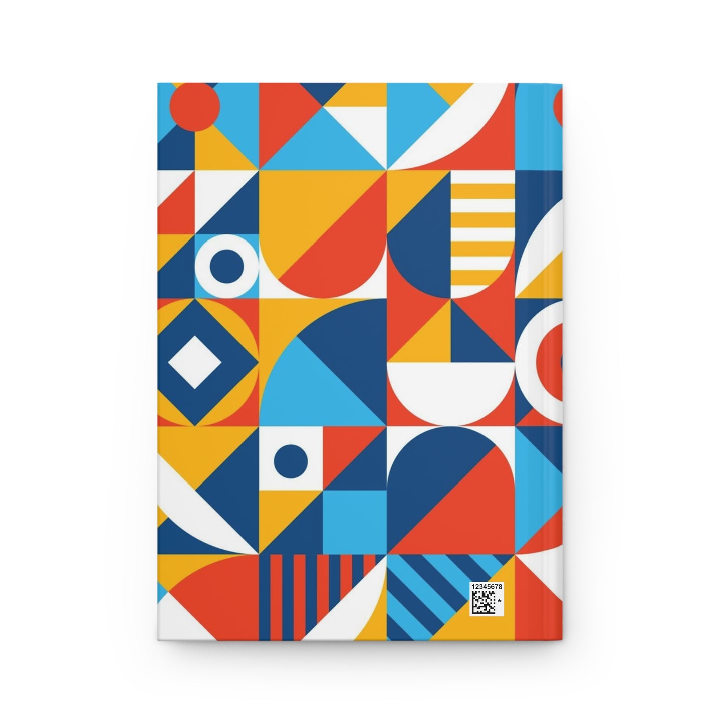 Abstract Harmony Hardcover Journal Matte