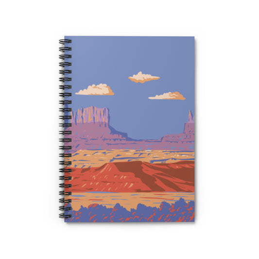 Grand Canyon Artistic Dreams Spiral Notebook-Ruled Line - Thoughts in Color!