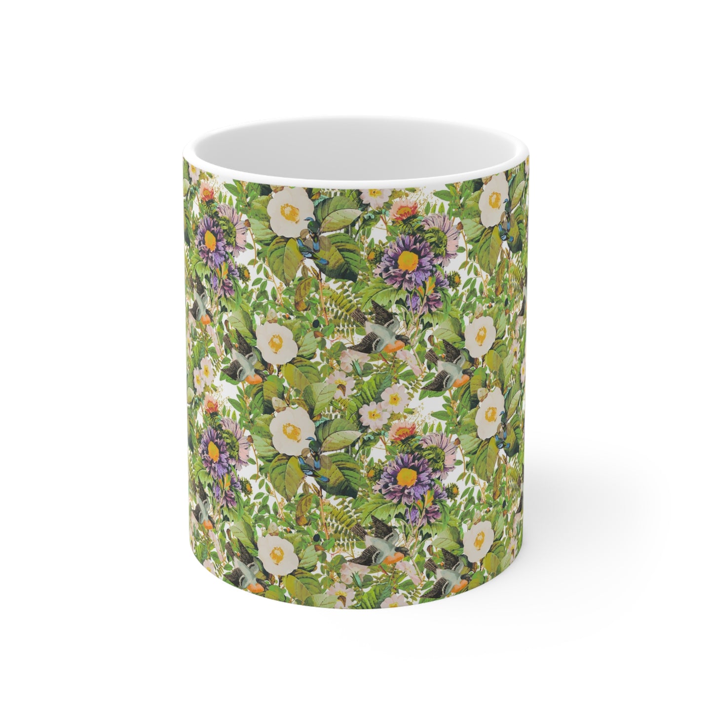 Enchanted Blooms: Floral Fantasy Mug