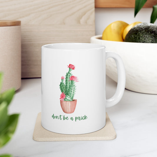 Funny Cactus Ceramic Mug 11oz