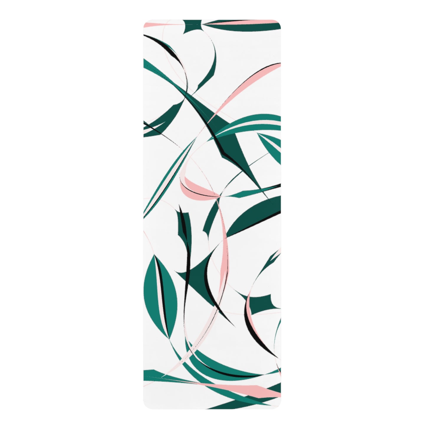 Abstract Nature Rubber Yoga Mat