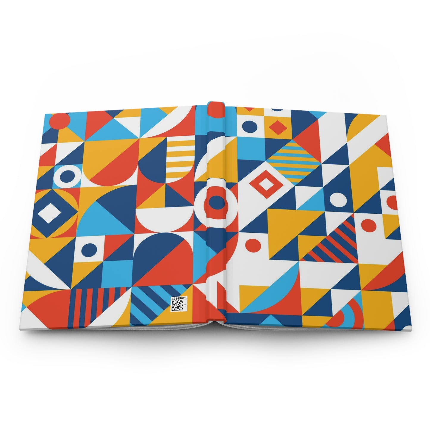 Abstract Harmony Hardcover Journal Matte