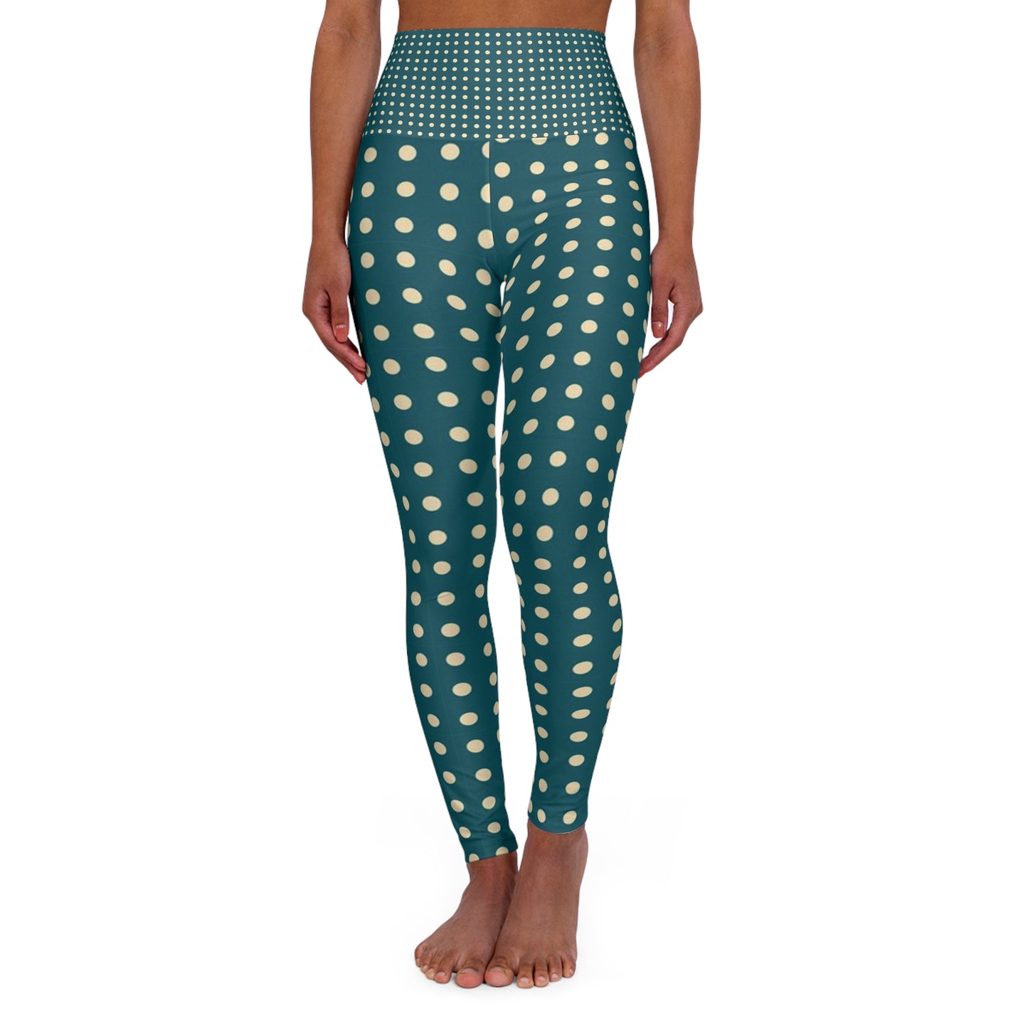 Dot Envy High Waisted Yoga Leggings