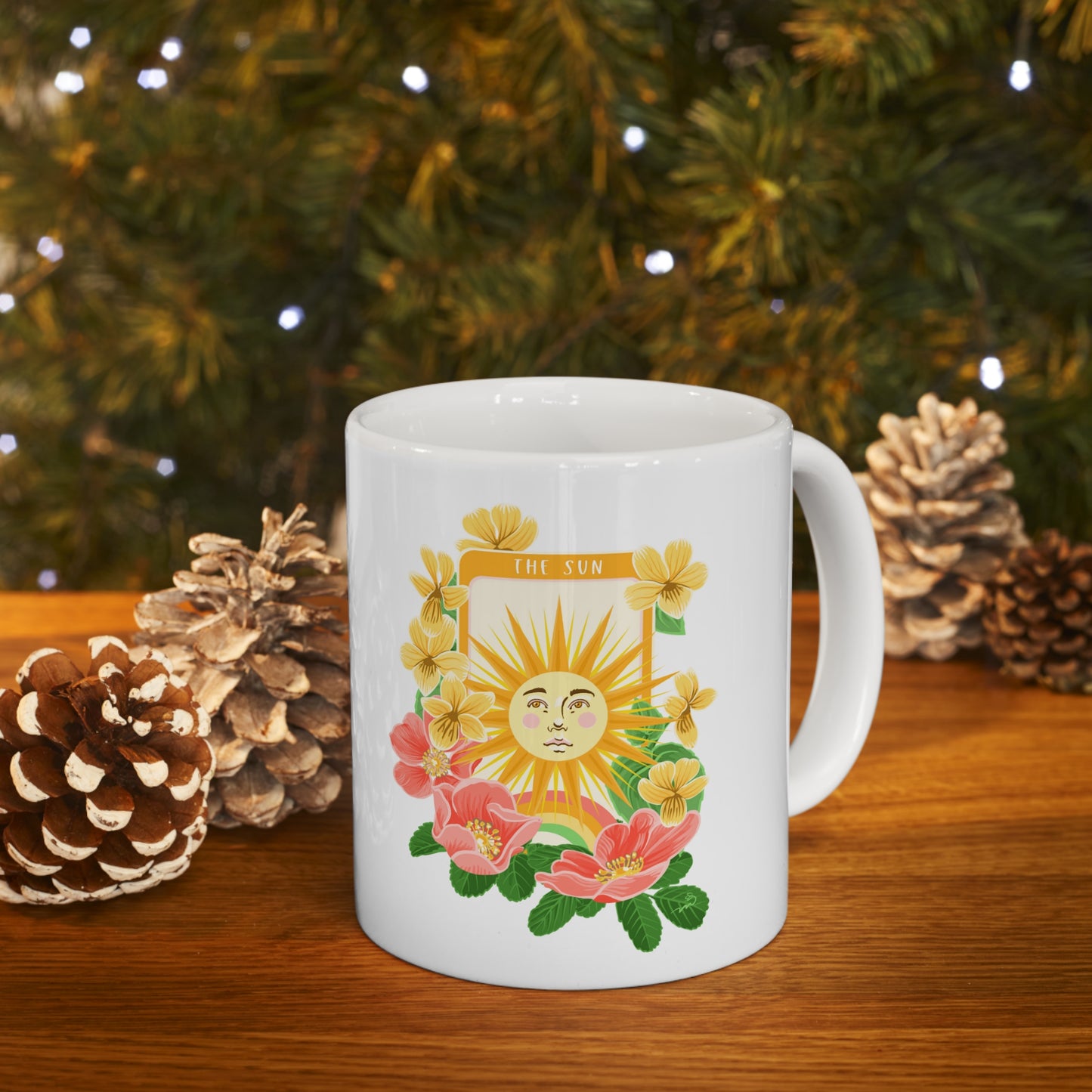 The Sun Tarot Ceramic Mug 11oz