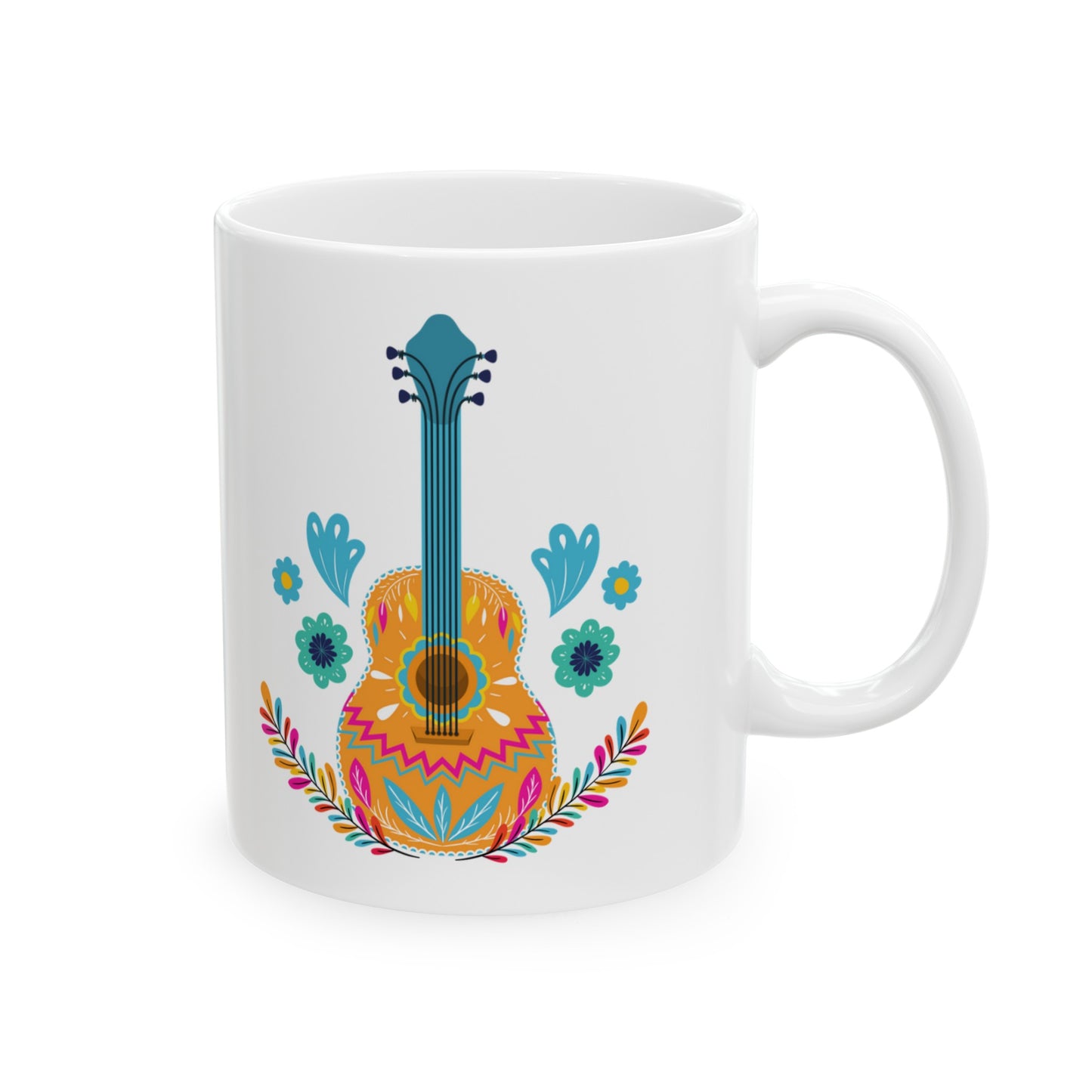 Guitar Love Ceramic Mug 11oz