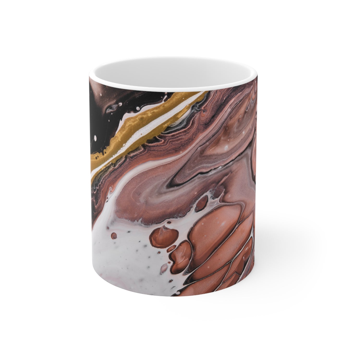 Marble Paint Ceramic Mug 11oz