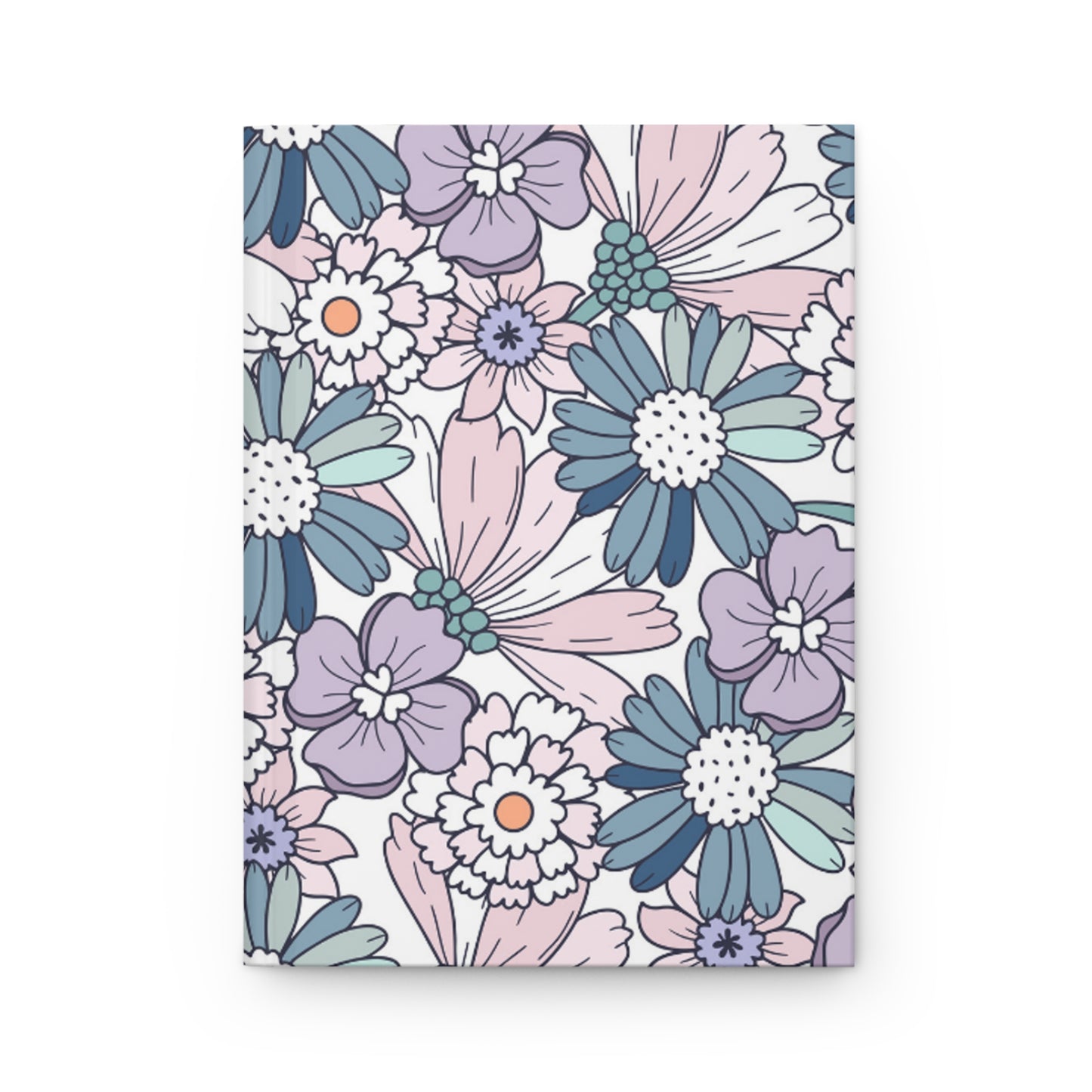 🌸 Spring Floral Hardcover Journal - Matte Finish