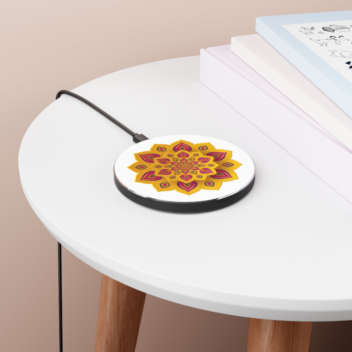 3D Mandala Wireless Charger