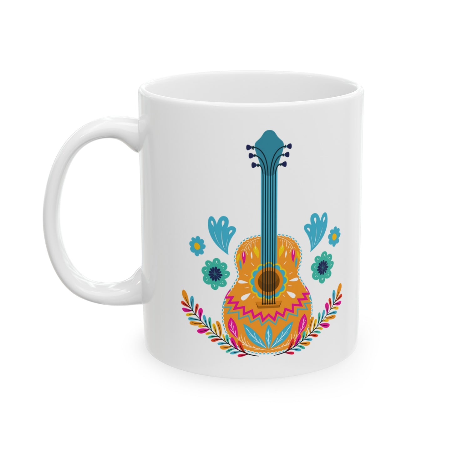 Guitar Love Ceramic Mug 11oz