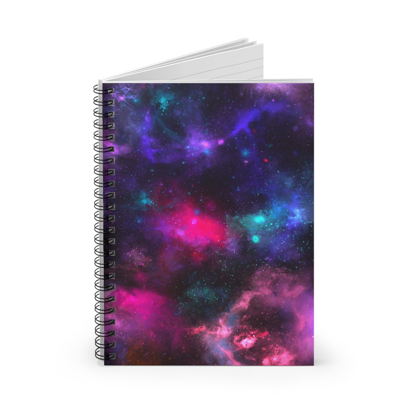 🌌 Galaxy Spiral Notebook - Ruled Line