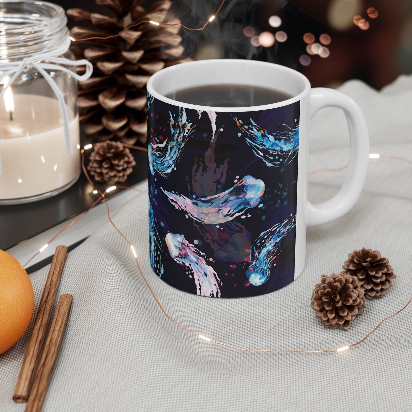 Ethereal Ocean Dance Coffee Mug