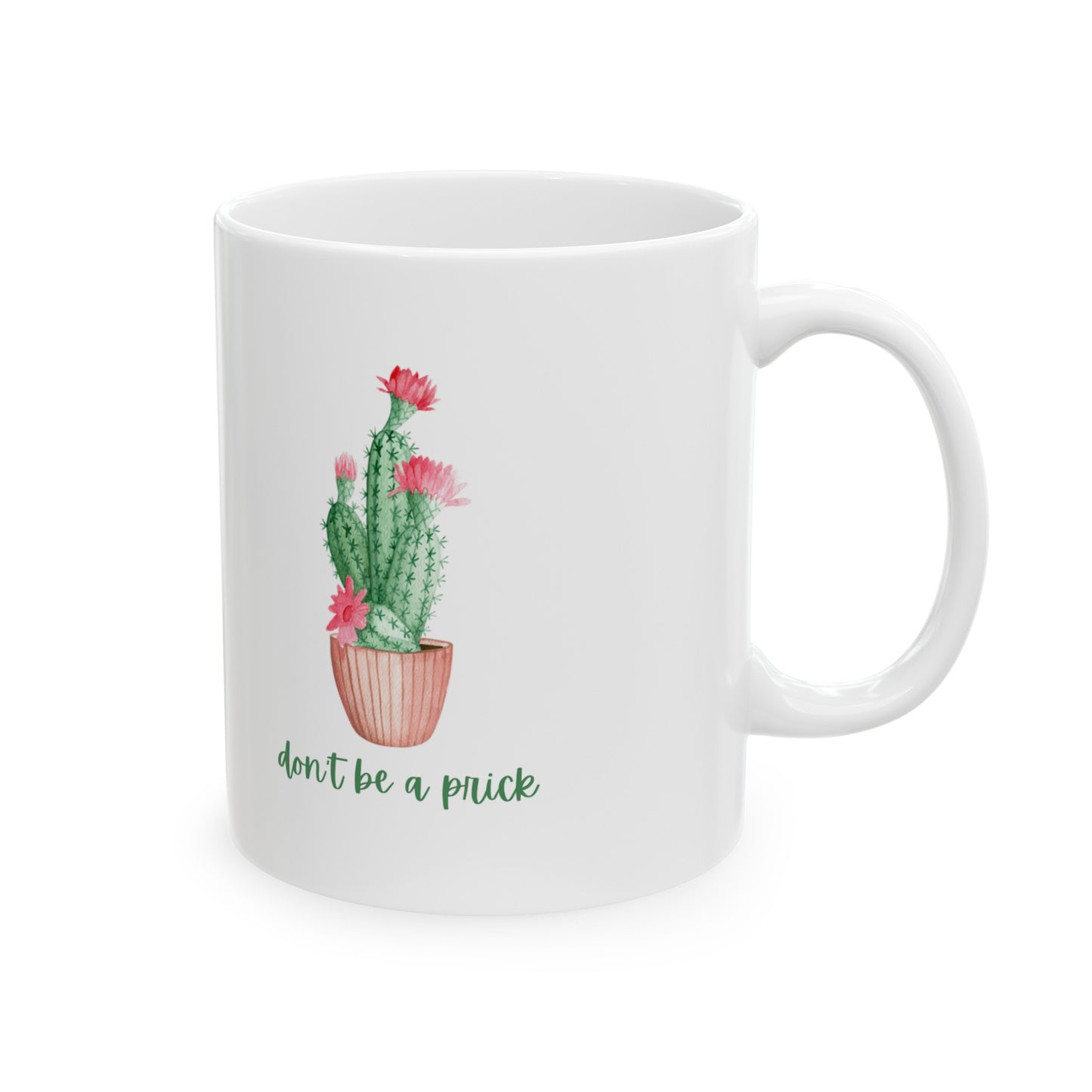 Funny Cactus Ceramic Mug 11oz