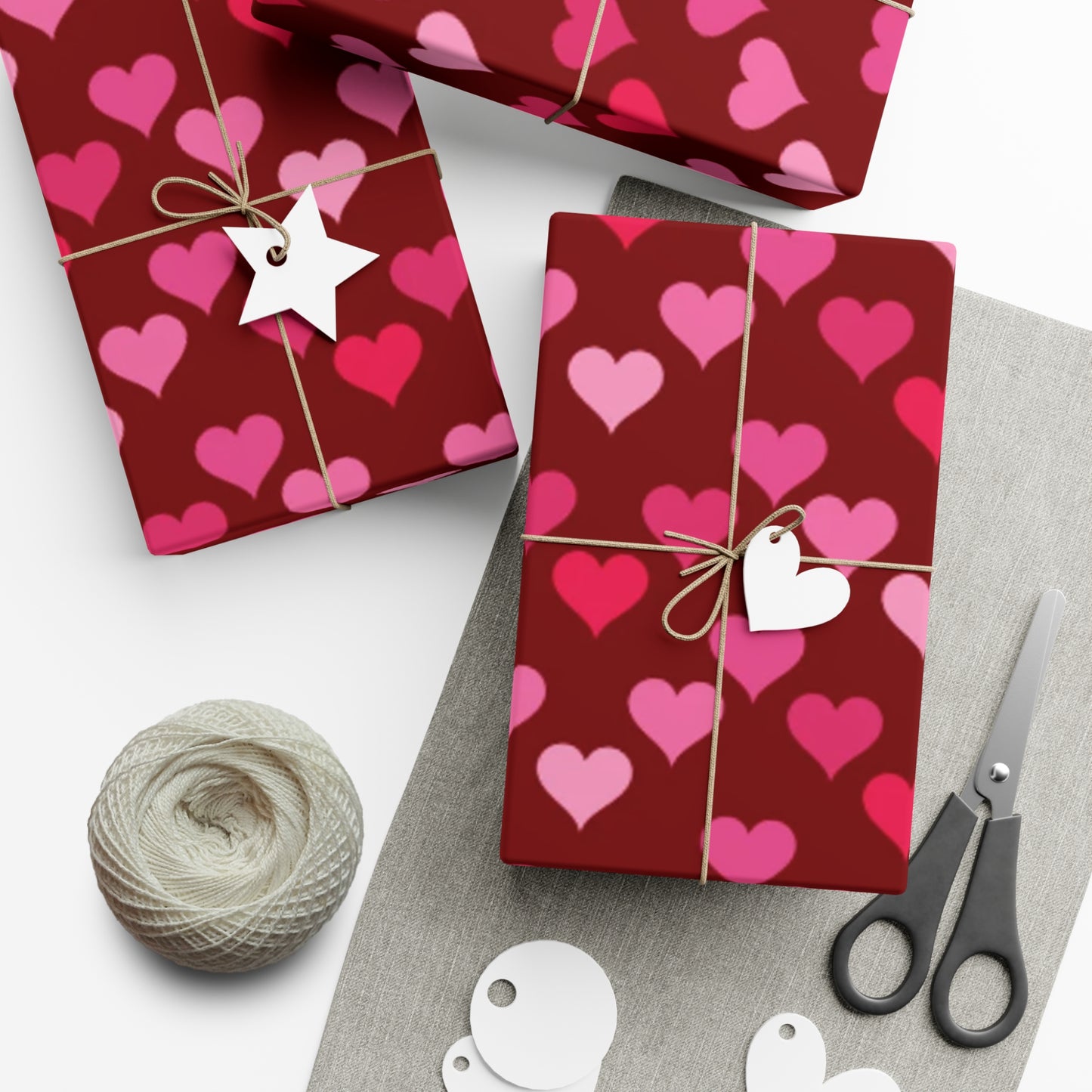 💝 Eco-friendly Hearts Overload Gift Wrap Papers