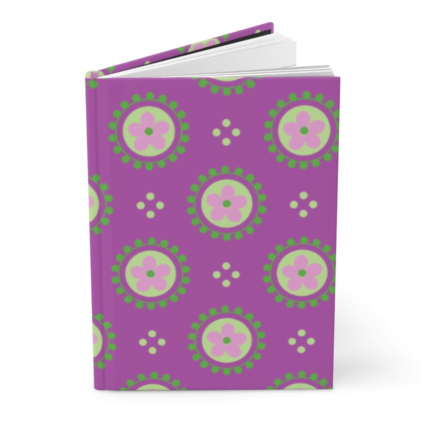 Purple Pink Magenta Hardcover Journal Matte