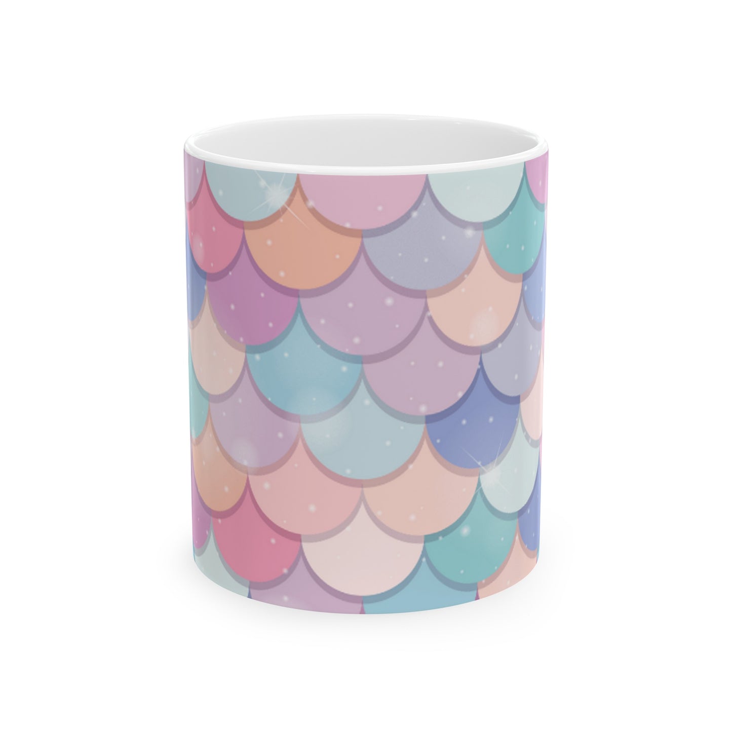 Pastel Mermaid Ceramic Mug 11oz