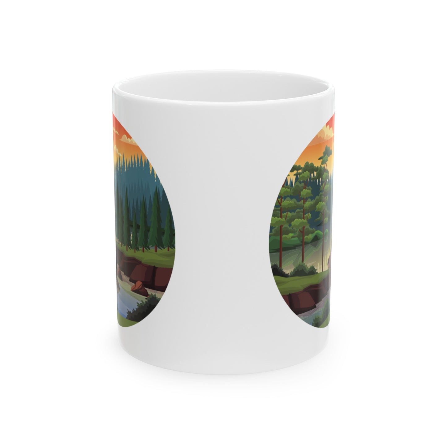 Window into the Woods Ceramic Mug 11oz | BPA Free