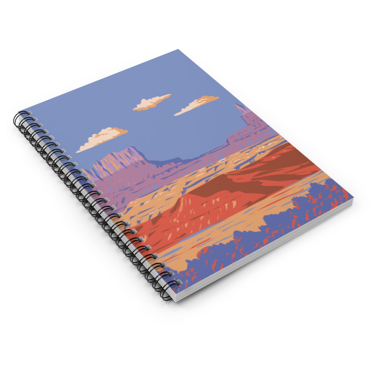 Grand Canyon Artistic Dreams Spiral Notebook-Ruled Line - Thoughts in Color!