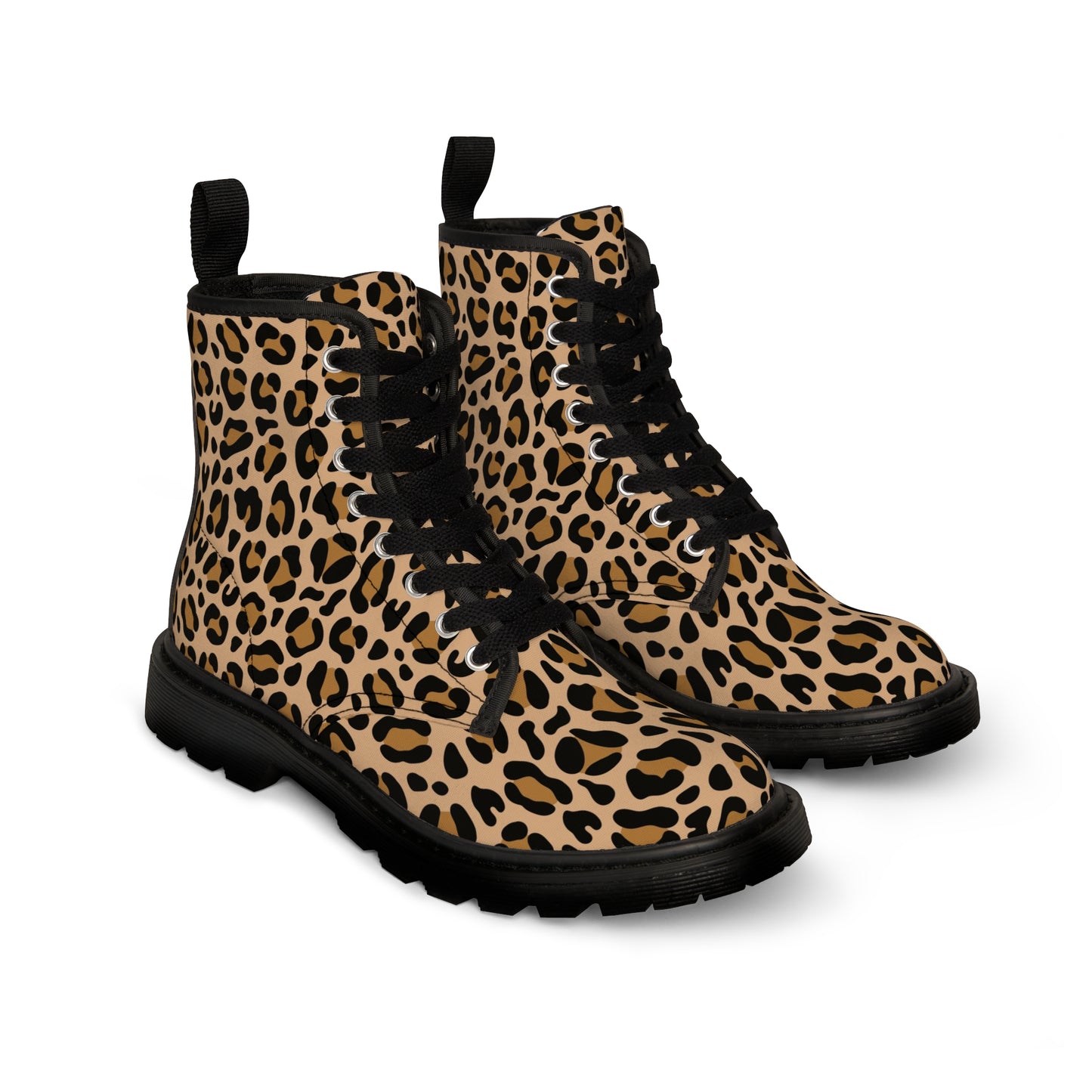 Leopard Love Women's Canvas Boots