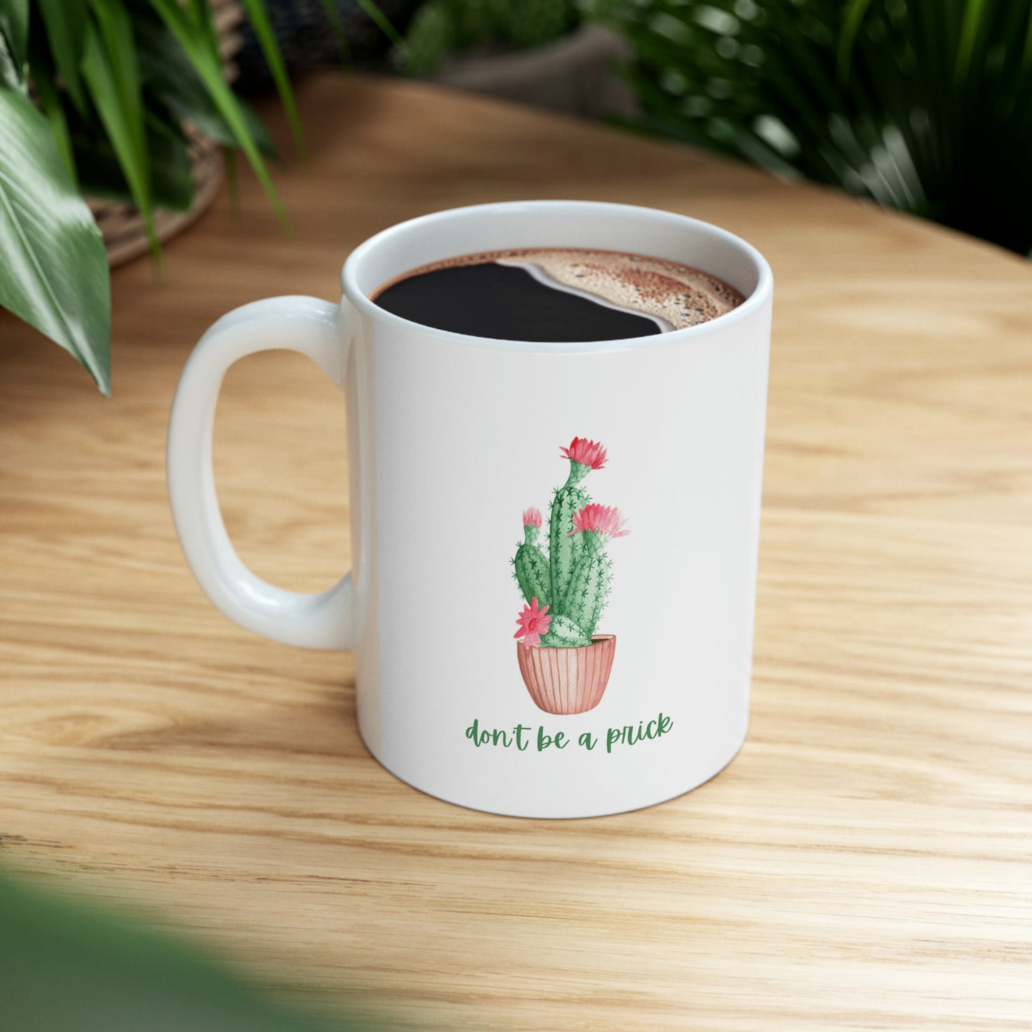 Funny Cactus Ceramic Mug 11oz