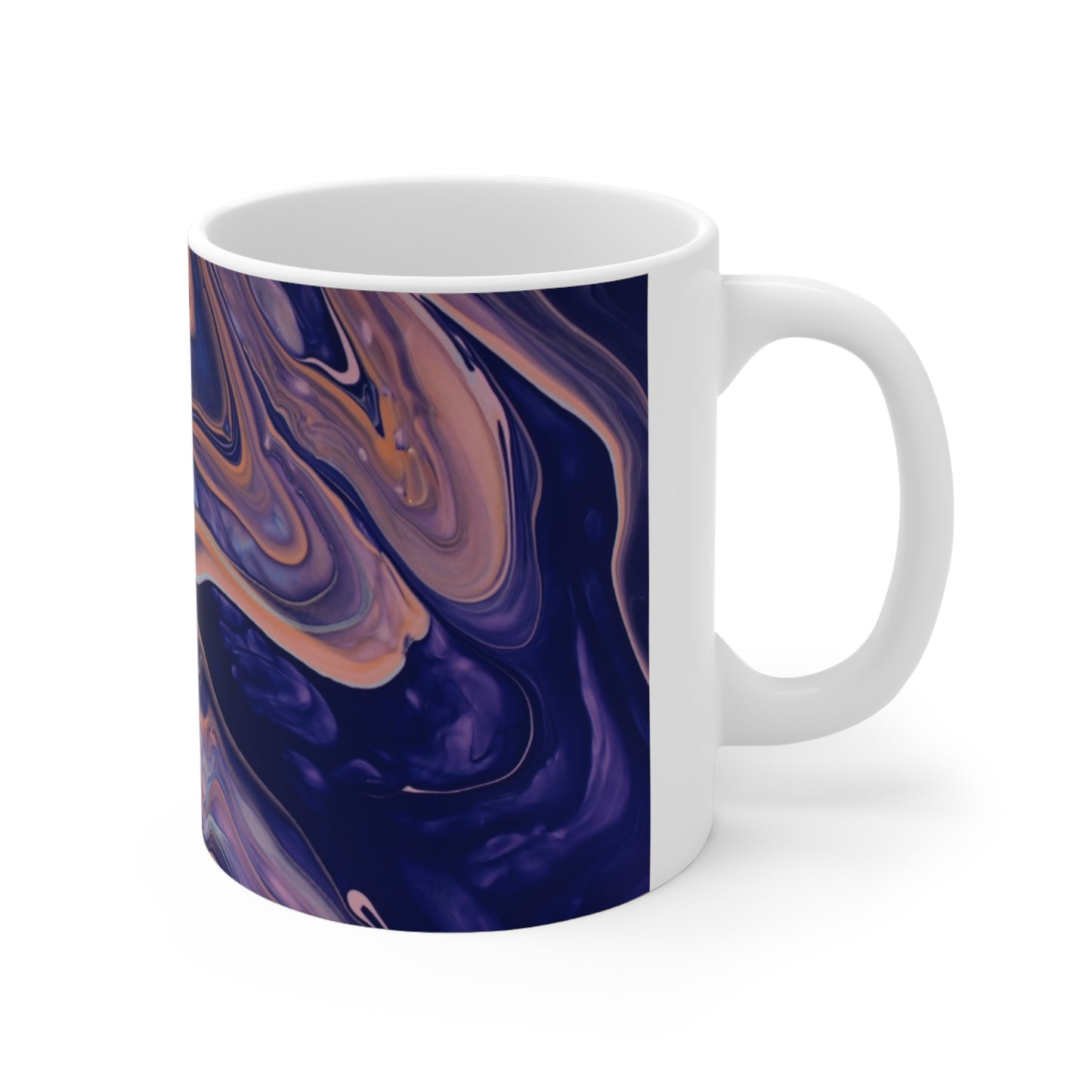 Chromatic Fusion Ceramic Mug 11oz