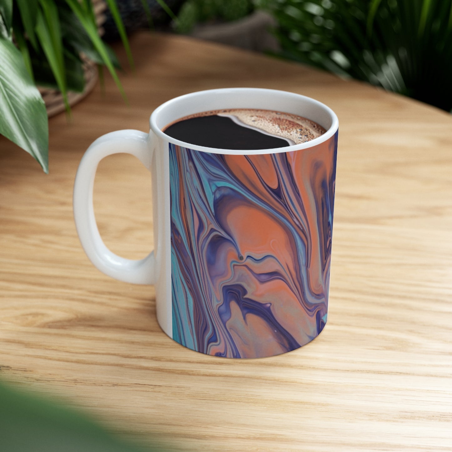 Chromatic Fusion Ceramic Mug 11oz