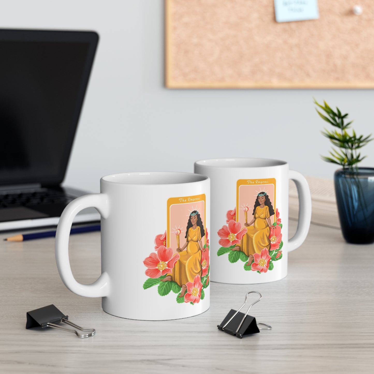 🧿 The Empress Tarot Ceramic Mug 11oz