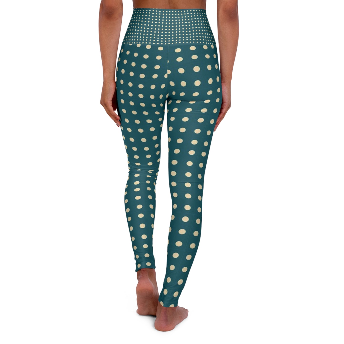 Dot Envy High Waisted Yoga Leggings