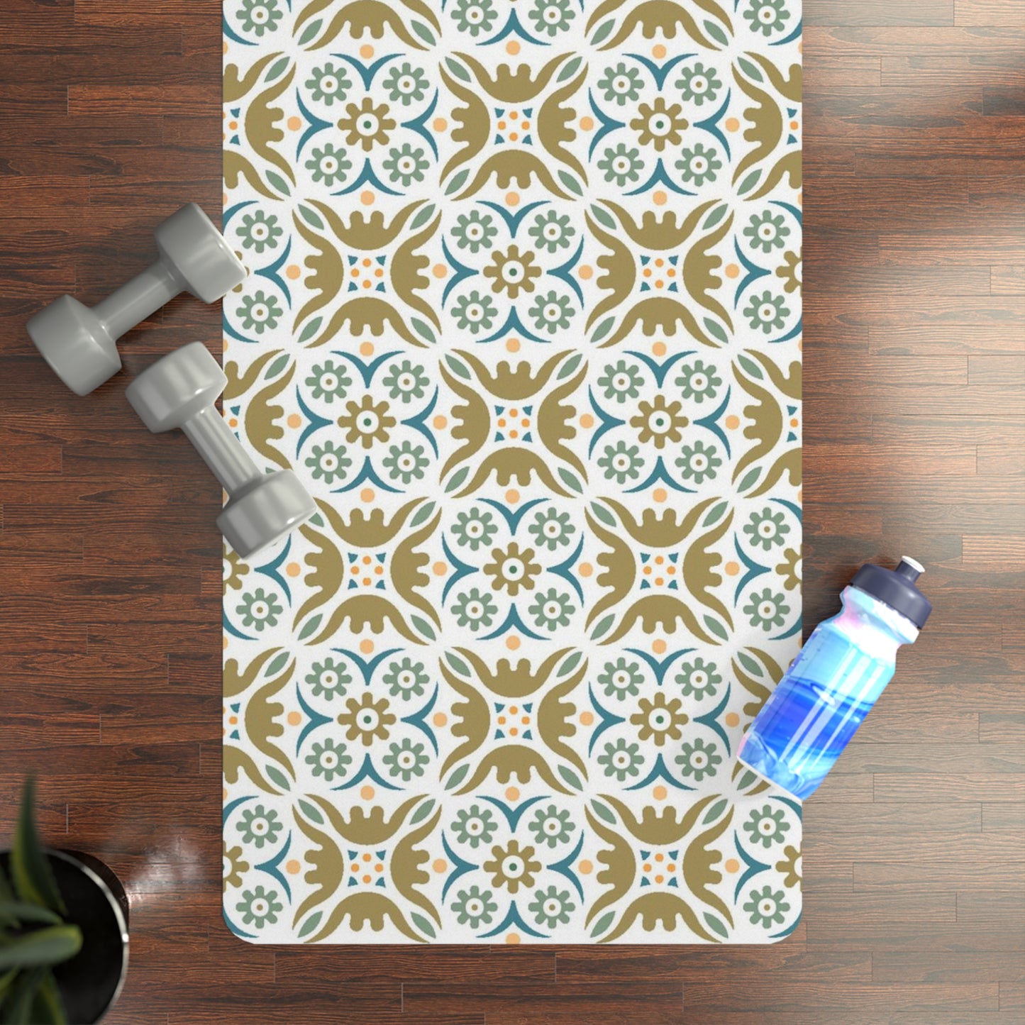 Tile Harmony Delight Rubber Yoga Mat