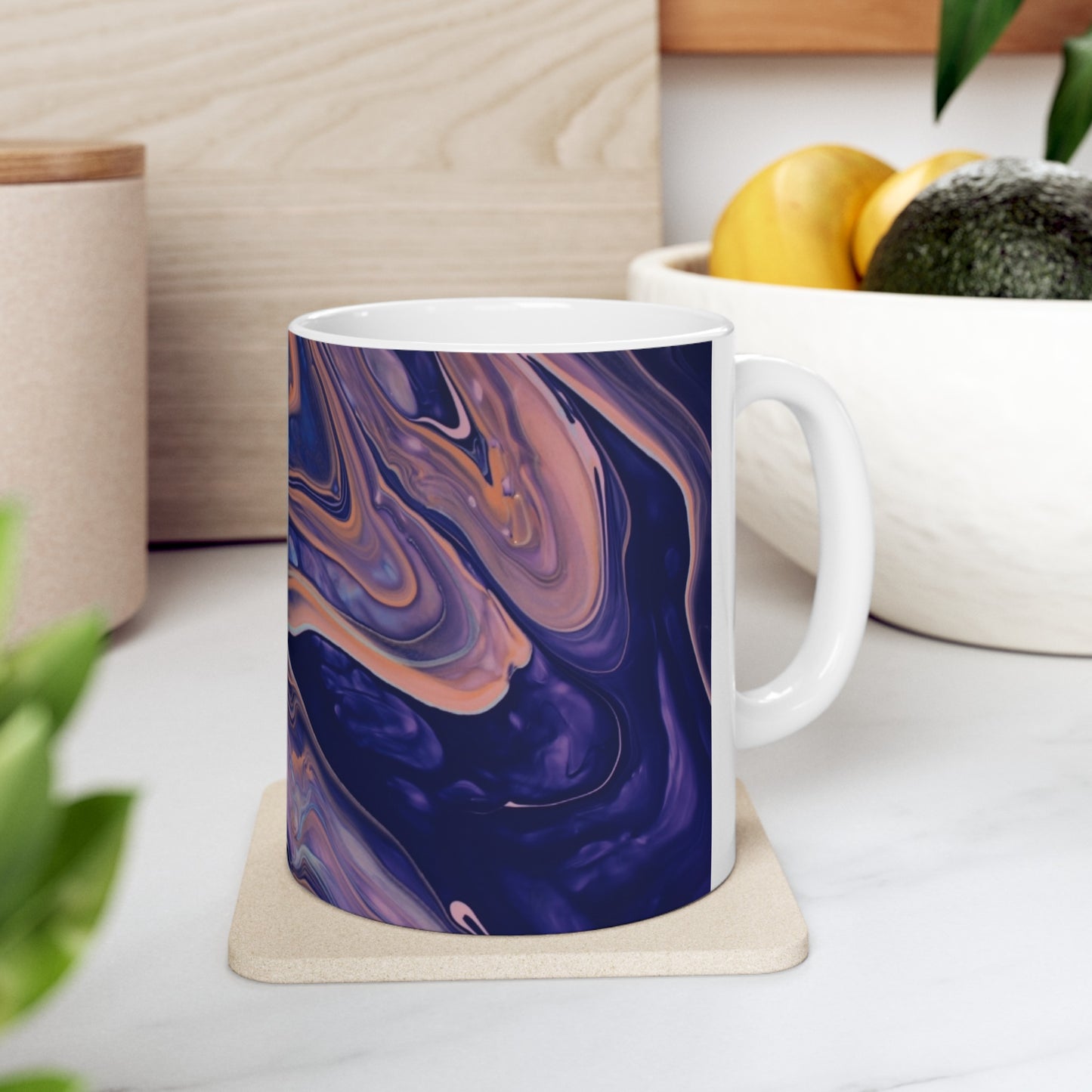 Chromatic Fusion Ceramic Mug 11oz