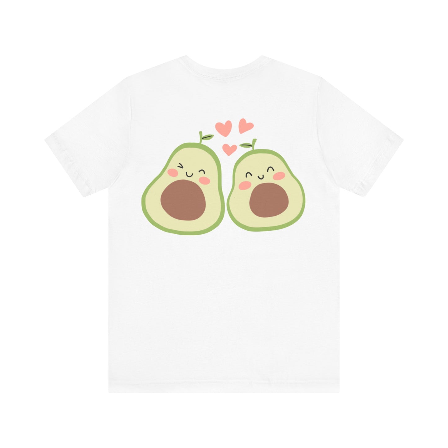 🥑 Avocado Love Unisex Jersey Short Sleeve Tee - Heartfelt Design