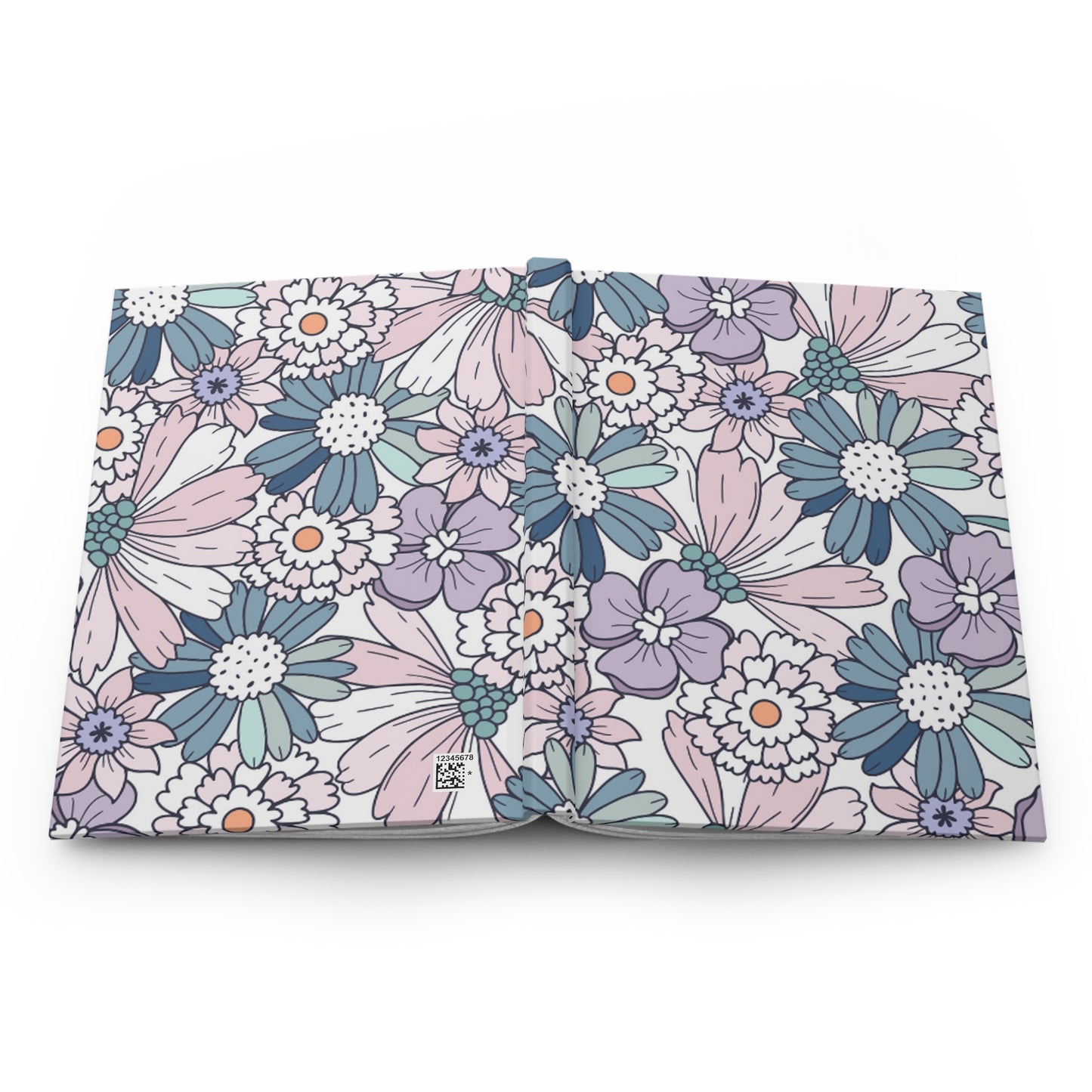 🌸 Spring Floral Hardcover Journal - Matte Finish