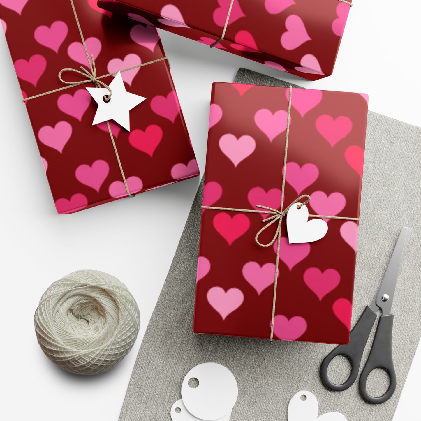 💝 Eco-friendly Hearts Overload Gift Wrap Papers