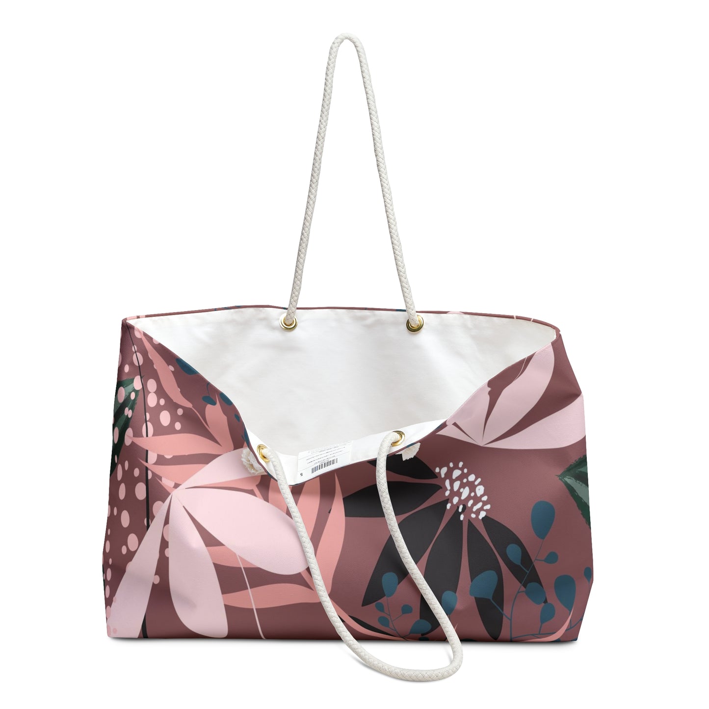 Blooms in Mauve Weekender Bag